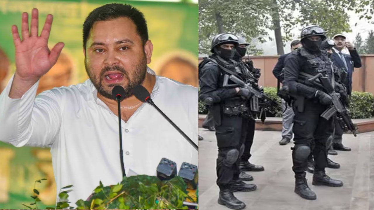 तेजस्वी यादव की सुरक्षा घटी, कांग्रेस अध्यक्ष की हटी, नितिन नबीन समेत इन नेताओं की बढ़ी सिक्योरिटी